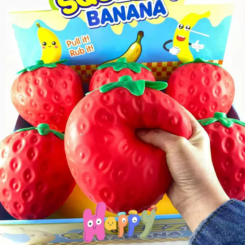 Online Educational Games For Kids - Super Jumbo Truskawkowy Squishy o Zapachu