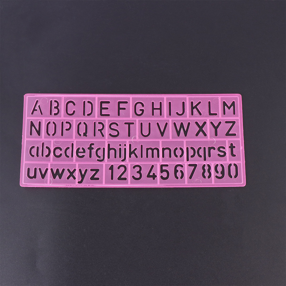 Kids Education Template - 4 szt. Plastikowe linijki do graffiti,