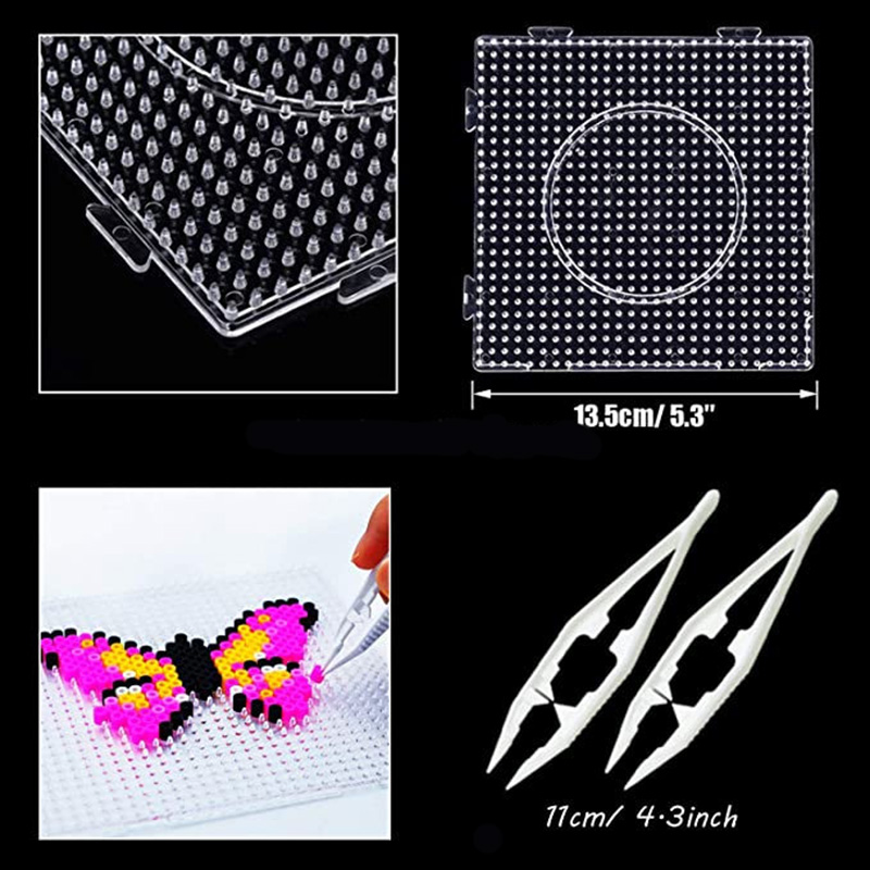 Kids Education Template - 2.6mm Hama koraliki szablon DIY Perler
