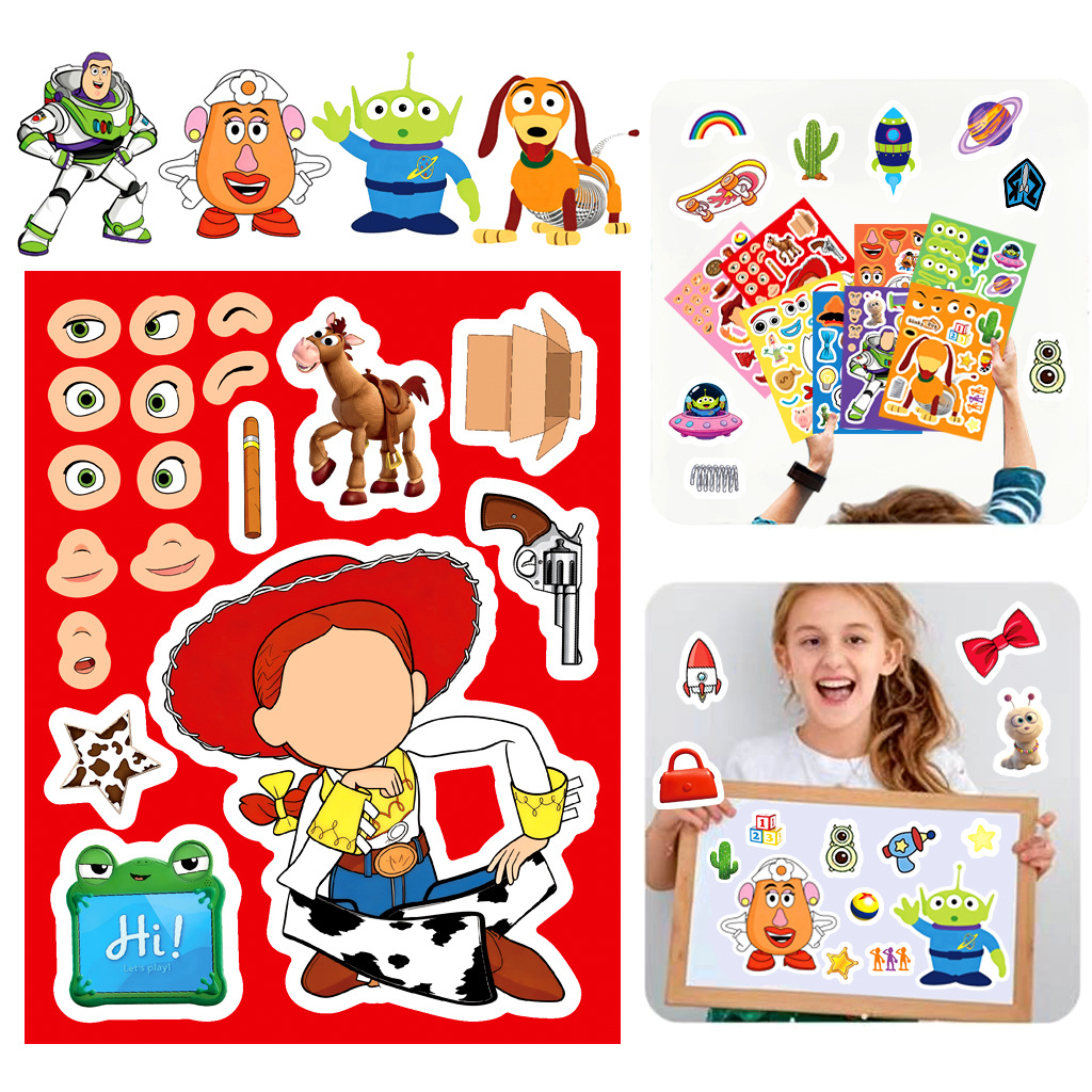Naklejki Toy Story 5 Zrób Minę – Online Educational Games For Kids recenzja i cena