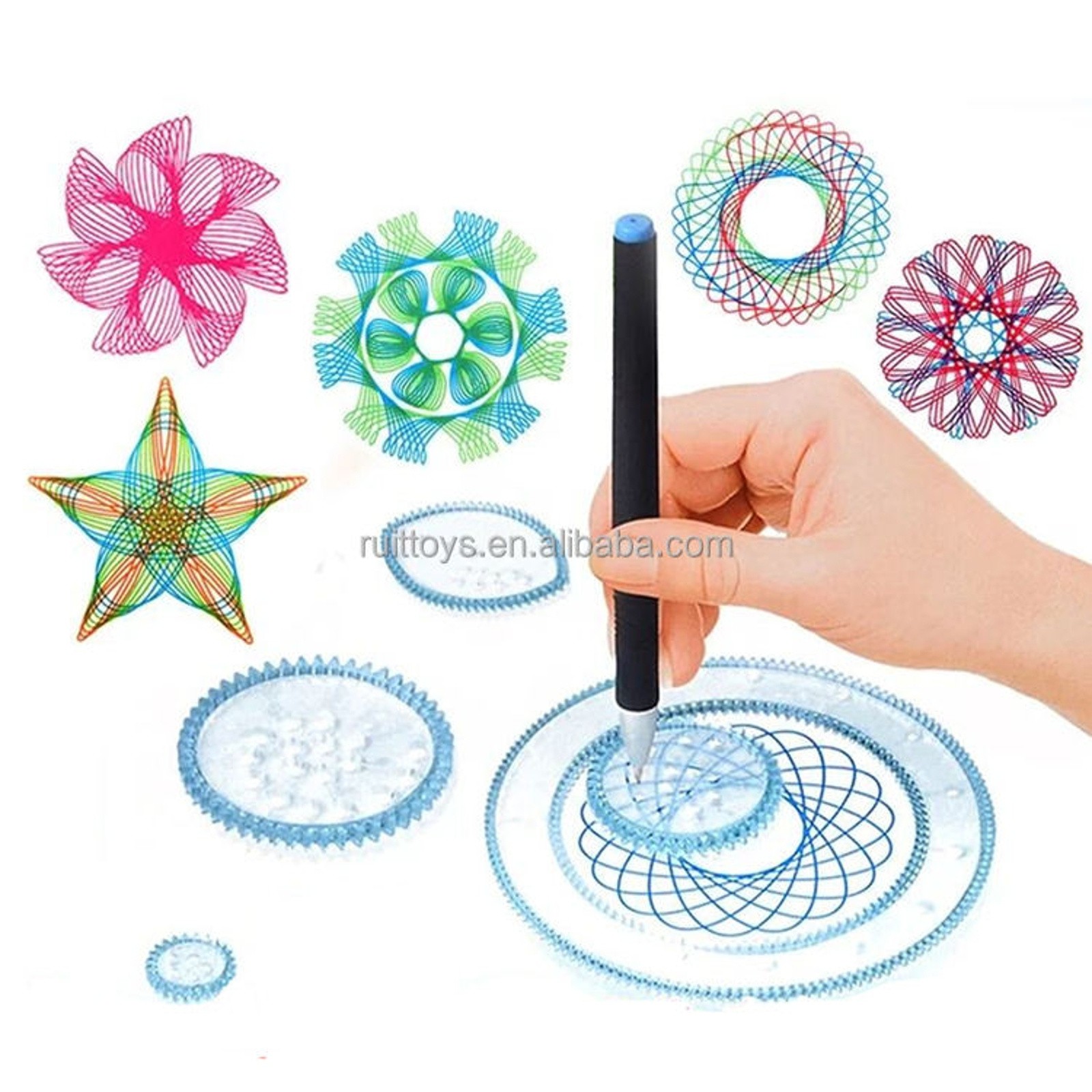 Geometria Spirograf Zestaw sza – Kids Education Template recenzja i cena