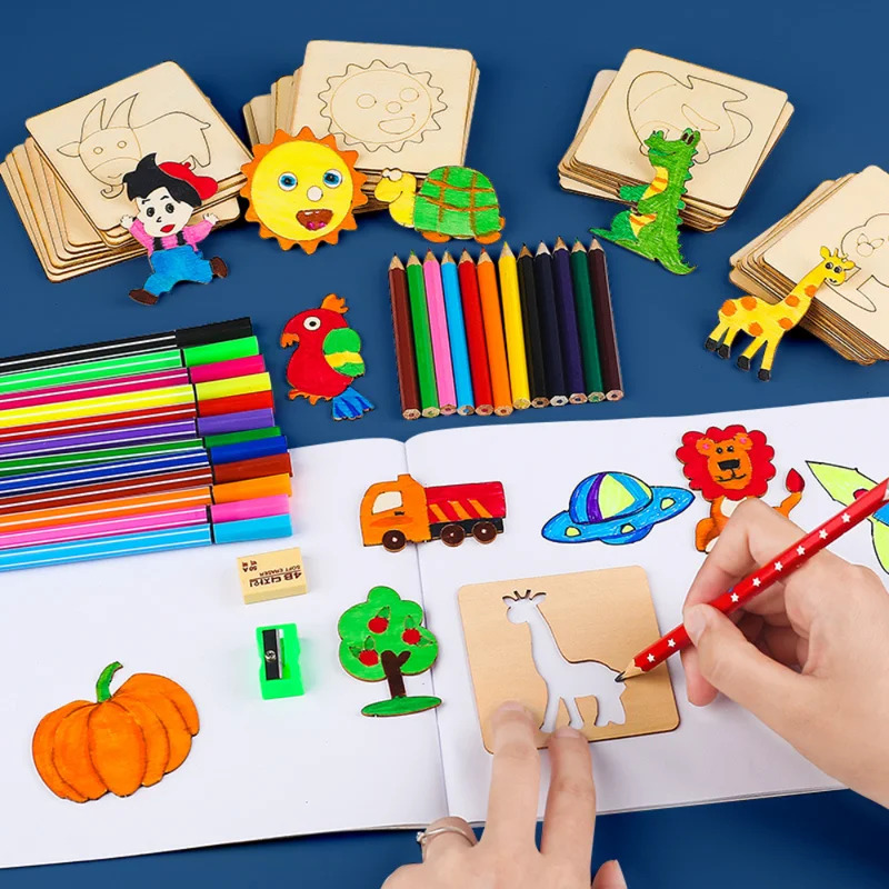 Zabawki do rysowania dla dziec – Kids Education Template recenzja i cena