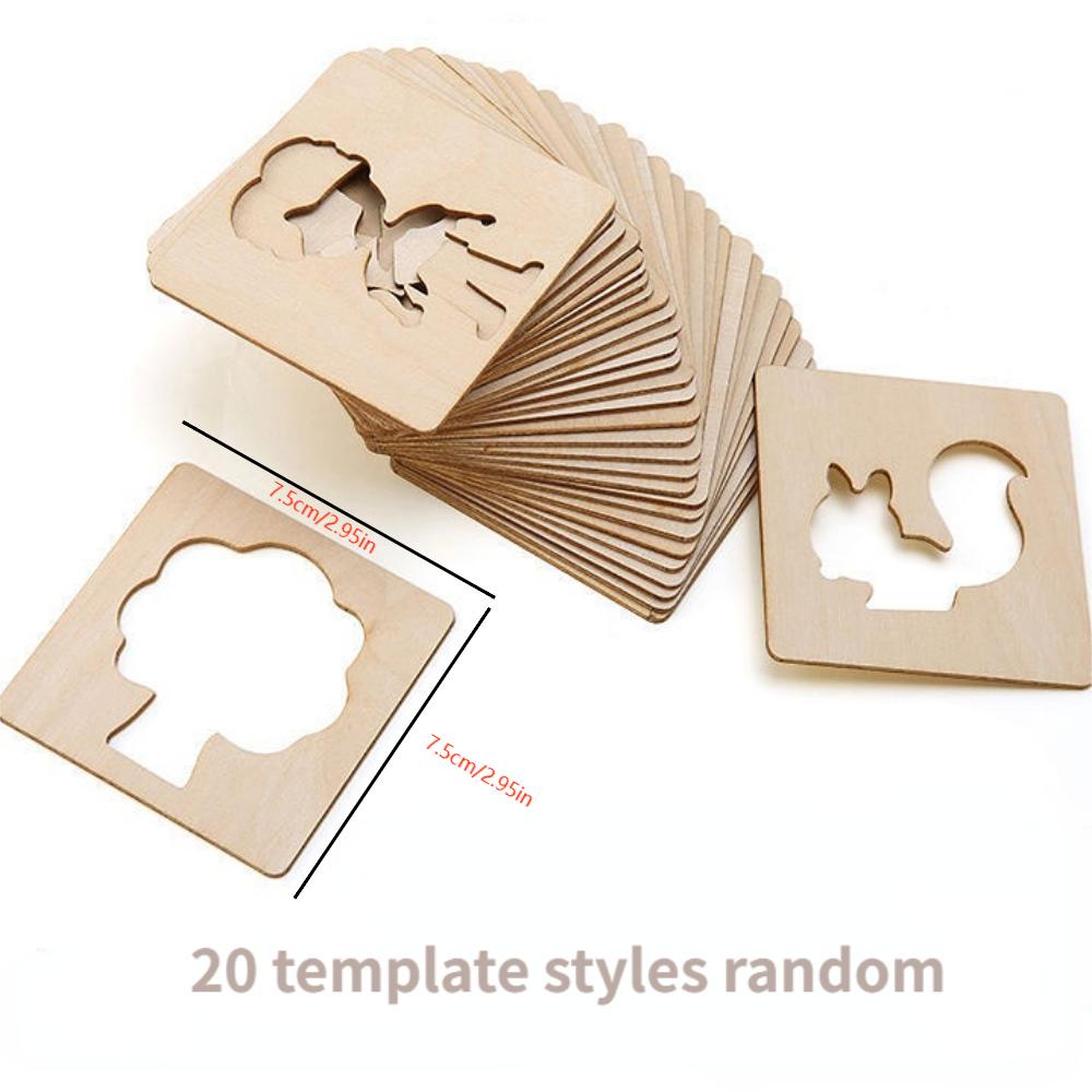 20 sztuk zabawki do rysowania  – Kids Education Template recenzja i cena