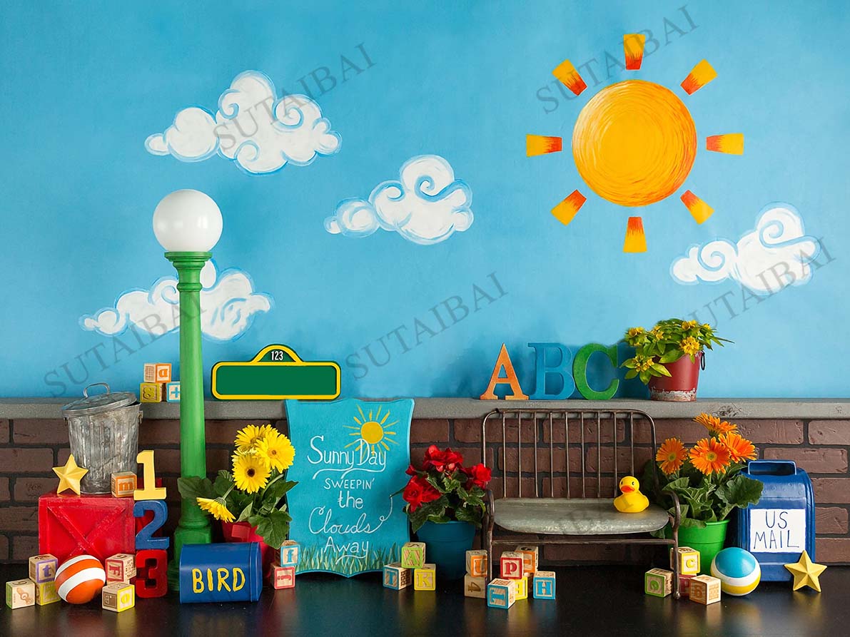 ABC Powrót do szkoły Tło fotog – Background For Kids Education recenzja i cena