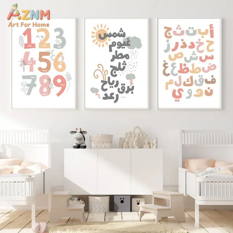 Arabskie grafiki ścienne Angie – Kids Education School recenzja i cena